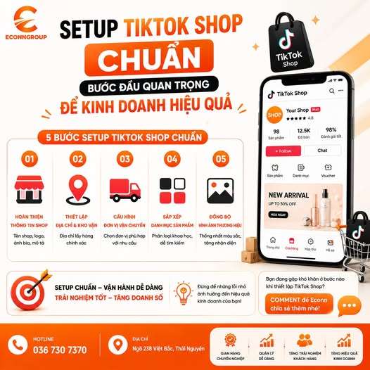 setup tiktok bài bản