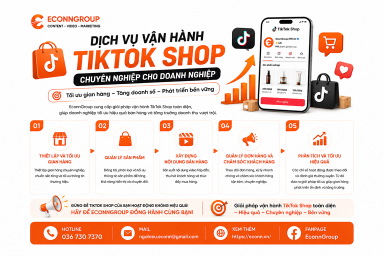 Dịch Vụ Vận Hành TikTok Shop
