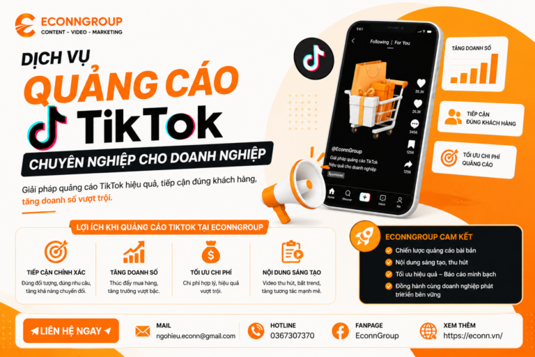 Dịch Vụ Quảng Cáo TikTok