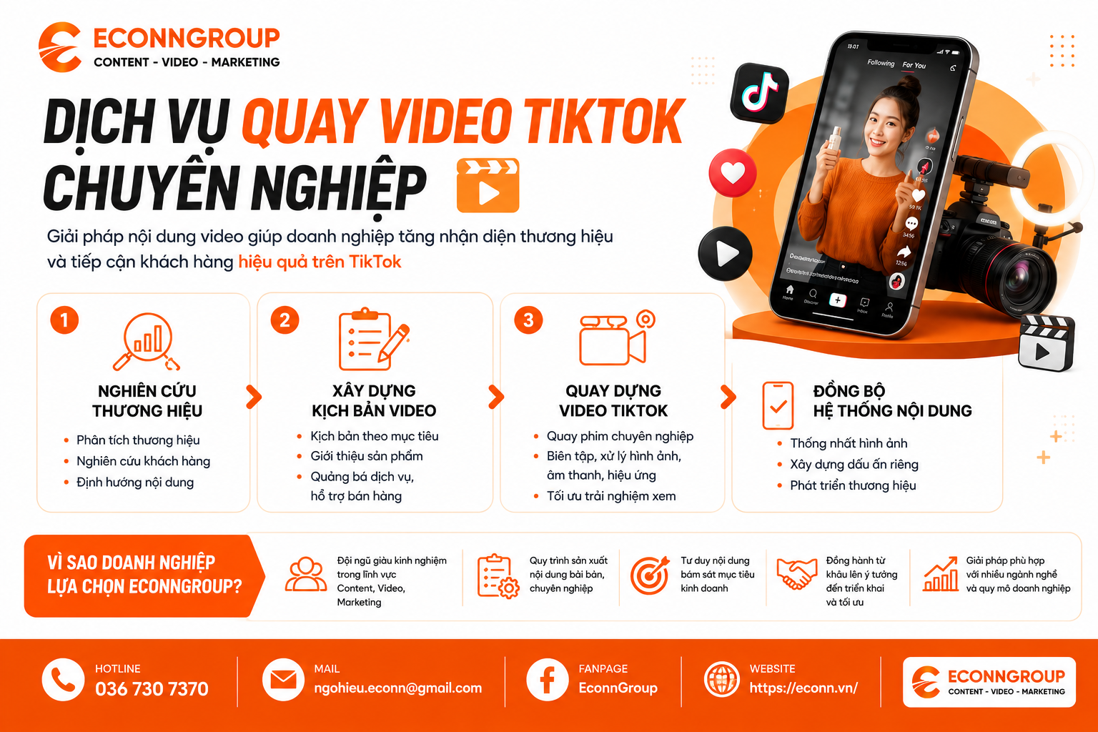 Dịch Vụ Quay Video TikTok
