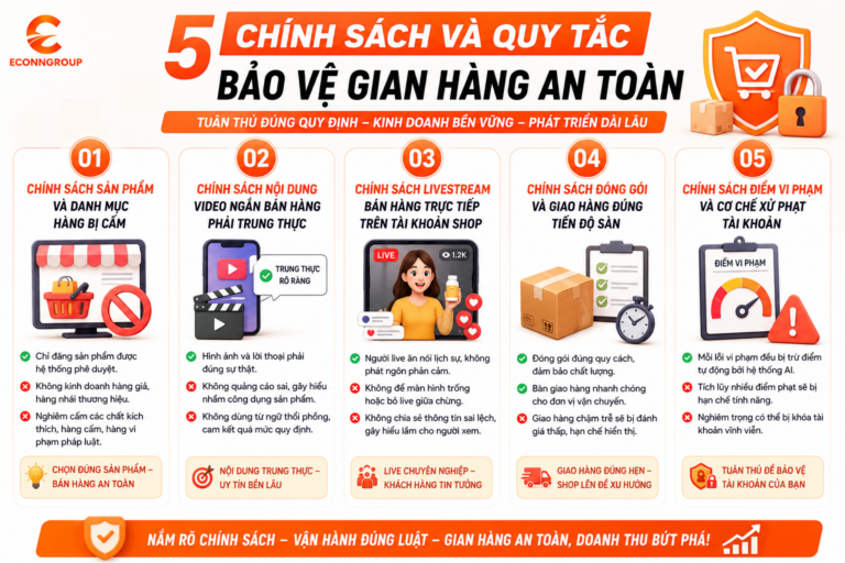 5 chính sách và quy tắc