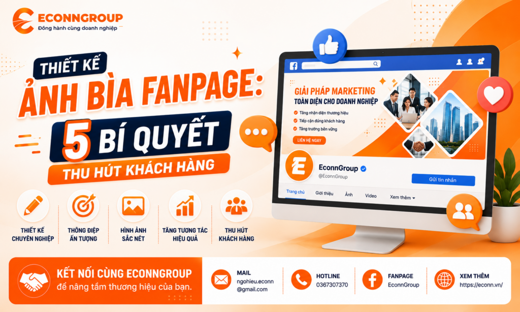 Thiết Kế Ảnh Bìa Fanpage: 5 Bí Quyết Thu Hút Khách Hàng