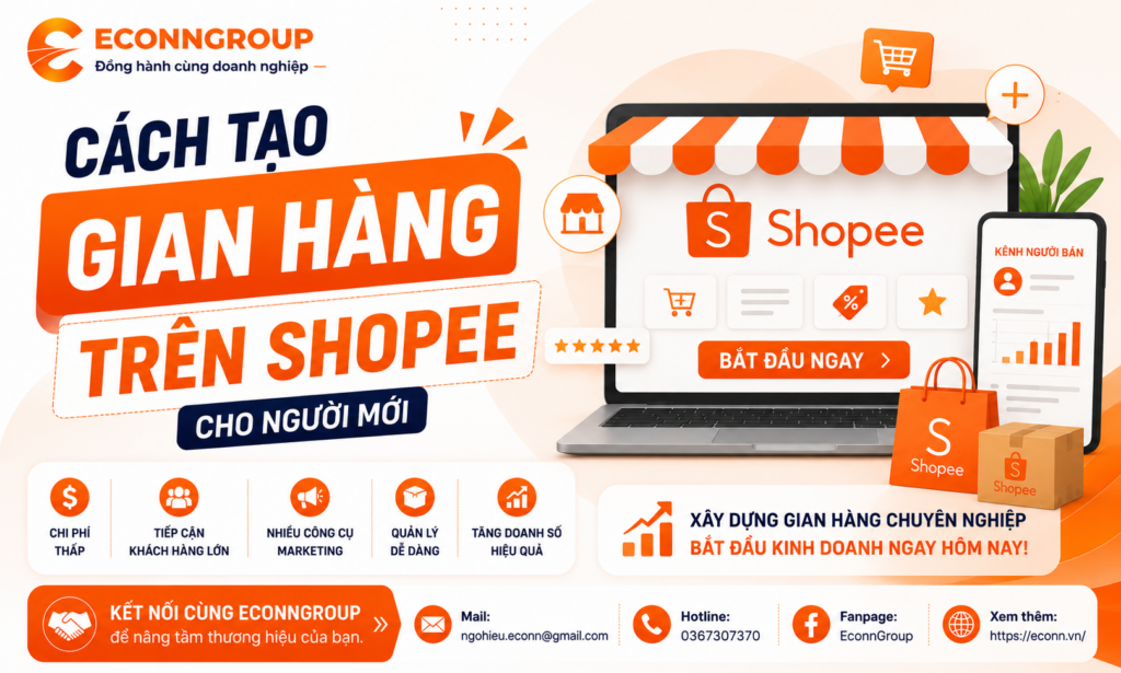 Cách Tạo Gian Hàng Trên Shopee Cho Người Mới