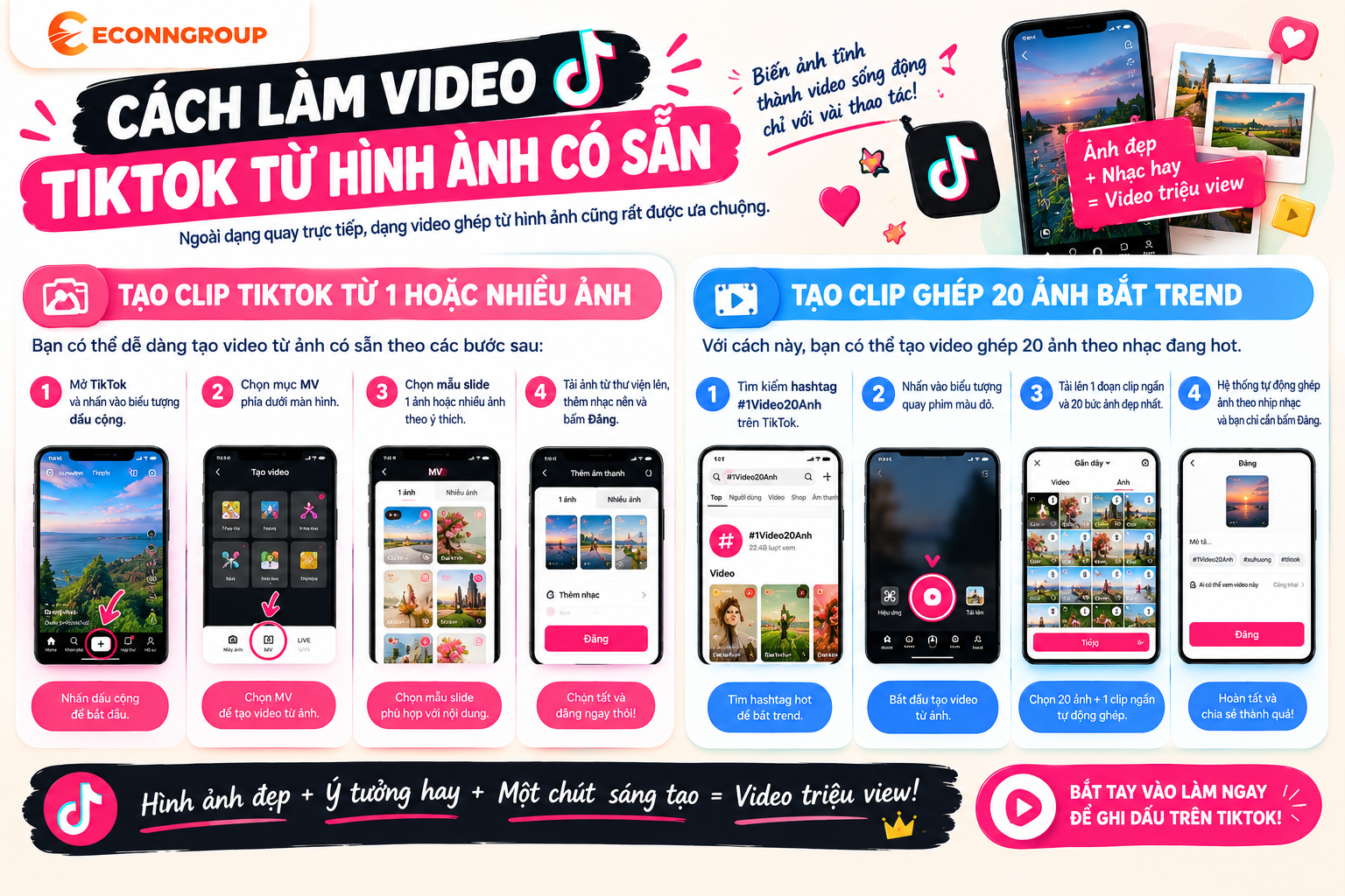 làm video từ ảnh 