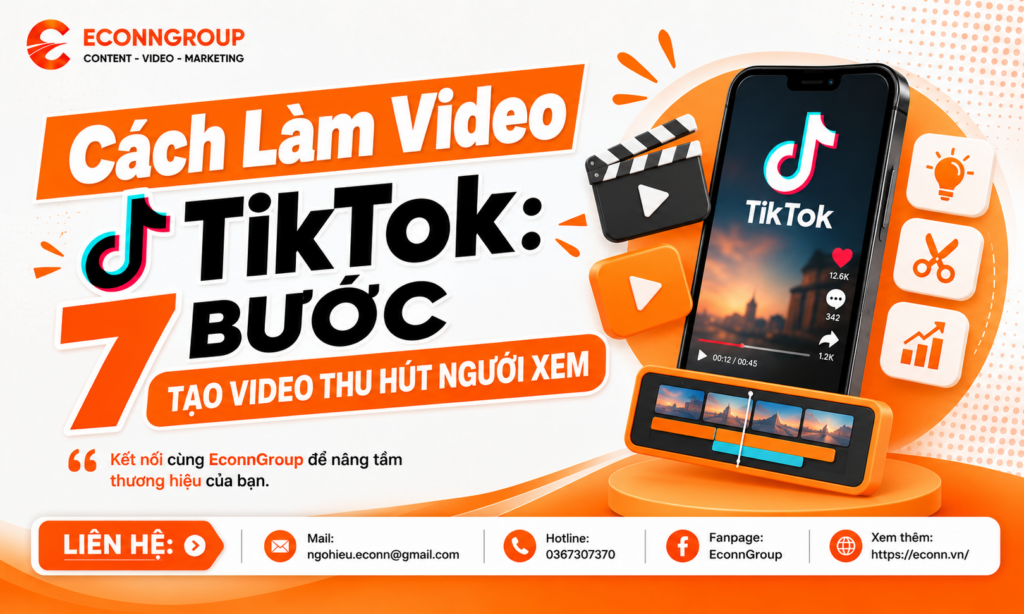 Cách Làm Video TikTok: 7 Bước Tạo Video Thu Hút Người Xem