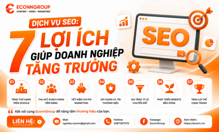 Dịch Vụ SEO: 7 Lợi Ích Giúp Doanh Nghiệp Tăng Trưởng